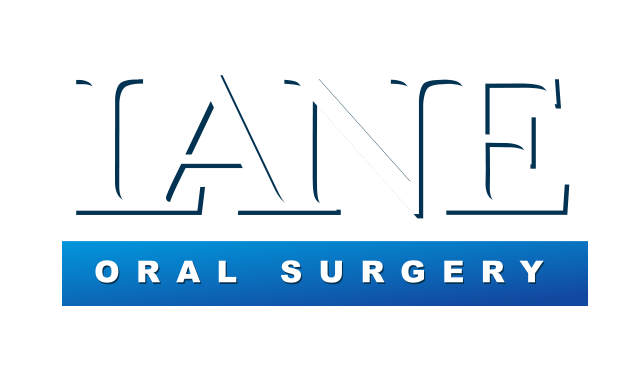 Lane Oral & Maxillofacial Surgery & Dental Implant Center Logo White