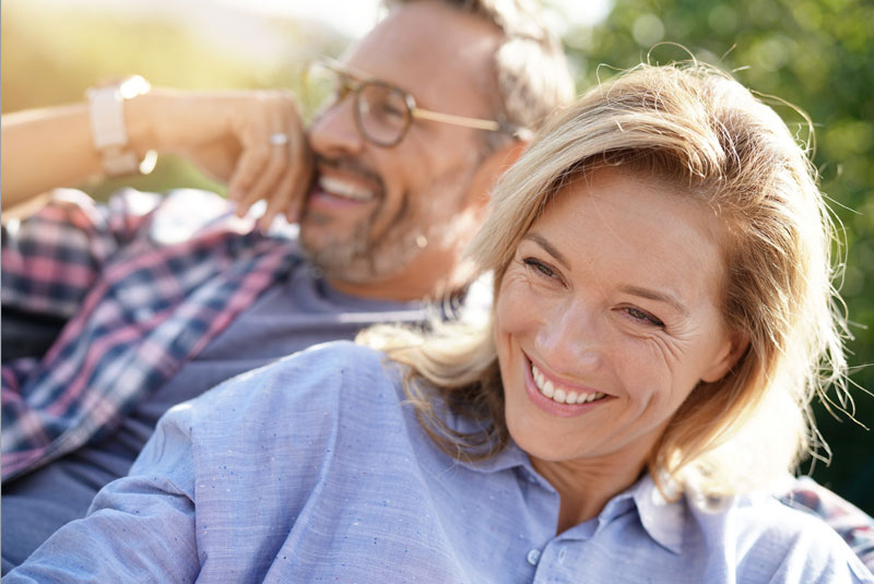 Full Arch Dental Implant Patient Smiling